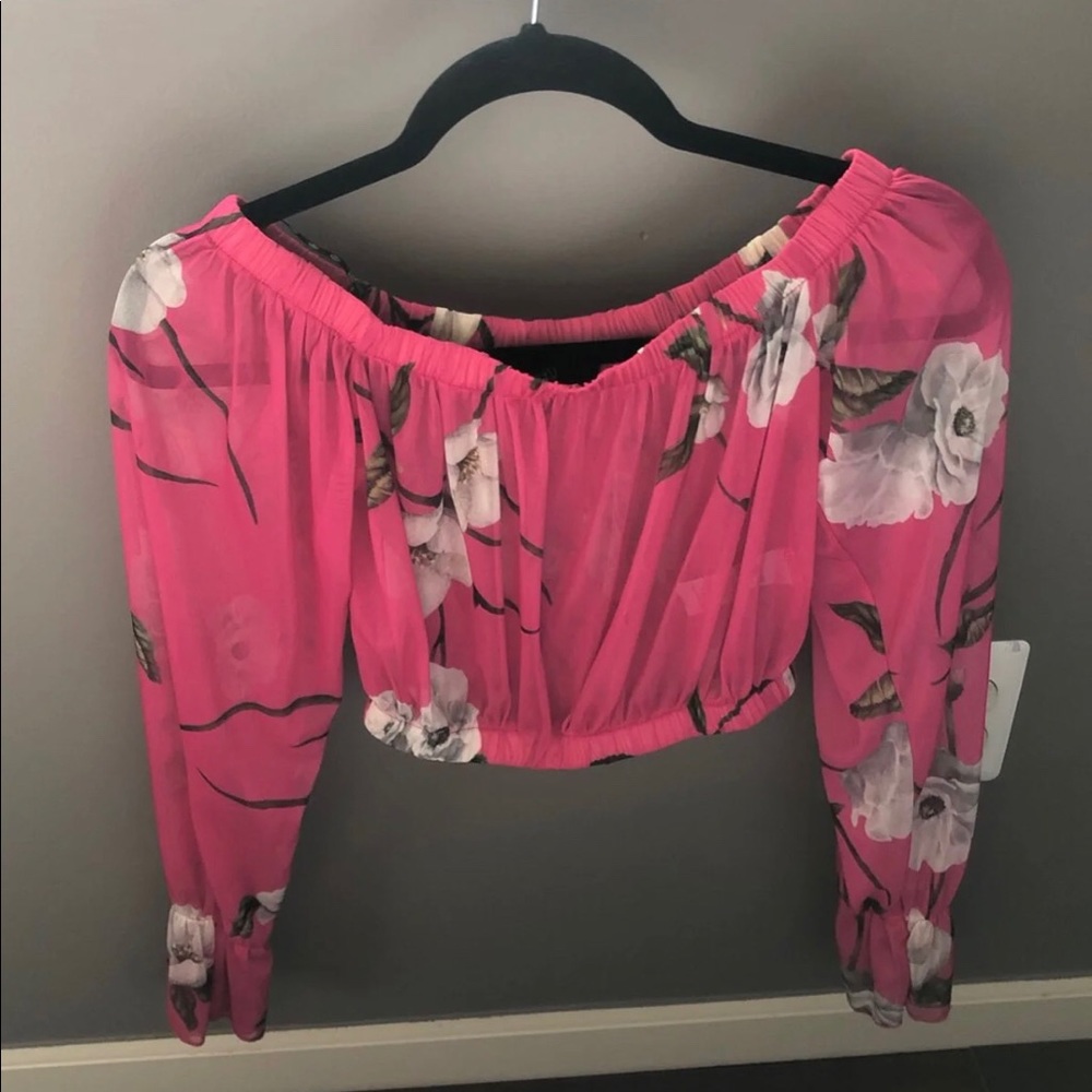 Floral Crop Top